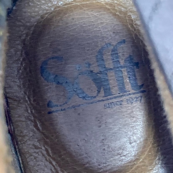 Sofft Ardmore Brown Leather Comfort Booties 7.5 Bohemian Western Classic Casual - Picture 11 of 15